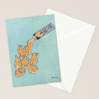 BUN of RAW SIENNA Stationery Card Gallery Image 2