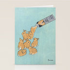 BUN of RAW SIENNA Stationery Card Gallery Image 2