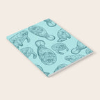 Manatees - Teal Notebook Gallery Image 2