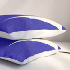 Abstract cutout 04-blue Pillow Sham Gallery Image 3
