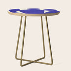 Abstract cutout 04-blue Side Table Gallery Image 1