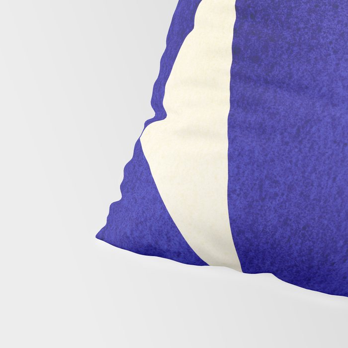 Abstract cutout 04-blue Pillow Sham Gallery Image 4