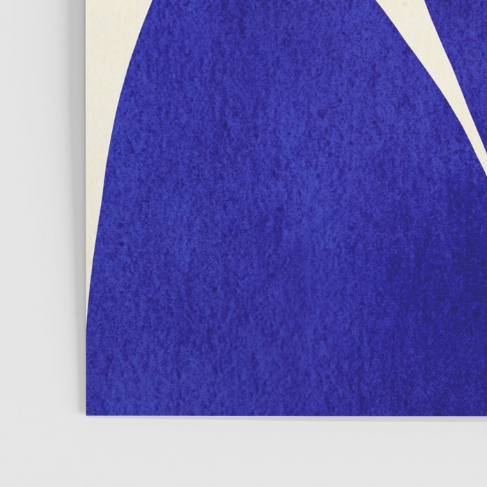 Abstract cutout 04-blue Poster Gallery Image 3