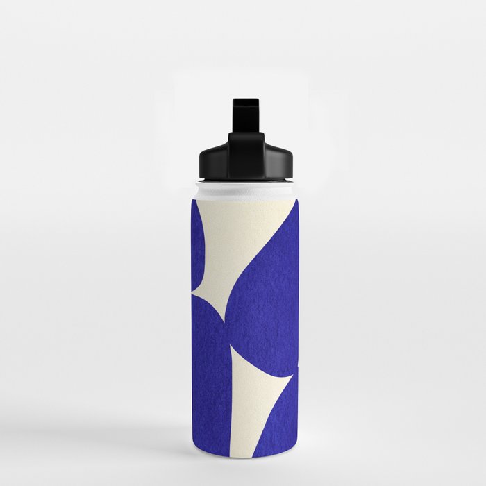 Abstract cutout 04-blue Water Bottle Gallery Image 2