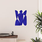 Abstract cutout 04-blue Poster Gallery Image 2