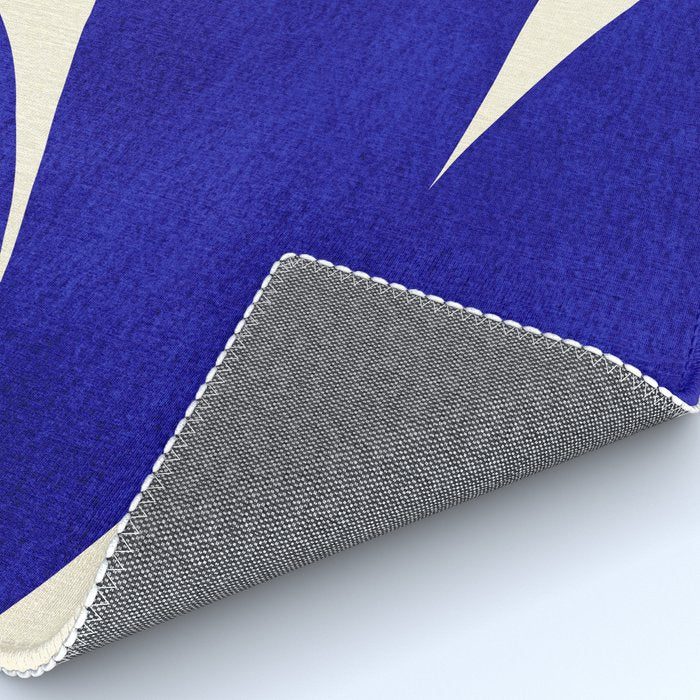 Abstract cutout 04-blue Rug Gallery Image 4