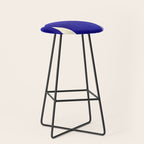 Abstract cutout 04-blue Stool Gallery Image 1