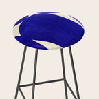 Abstract cutout 04-blue Stool Gallery Image 2