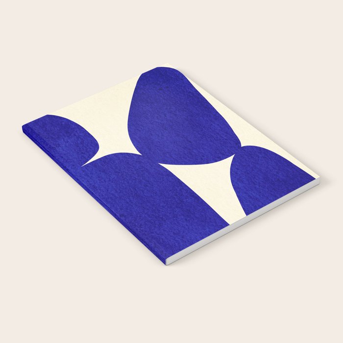 Abstract cutout 04-blue Notebook Gallery Image 2