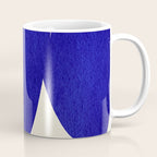 Abstract cutout 04-blue Coffee Mug Gallery Image 1