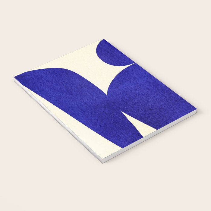 Abstract cutout 04-blue Notebook Gallery Image 3
