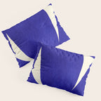 Abstract cutout 04-blue Pillow Sham Gallery Image 3