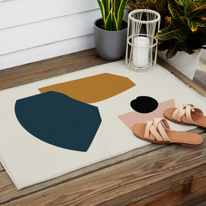 Shape study #1 - Lola Collection Outdoor Rug Gallery Image 2