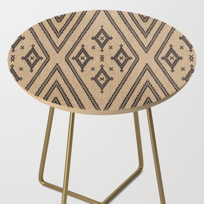 Traditional Bohemian African Moroccan Style  Side Table Gallery Image 2
