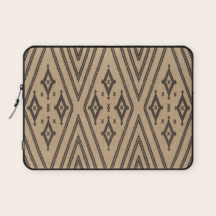 Traditional Bohemian African Moroccan Style  Laptop Sleeve Gallery Image 1
