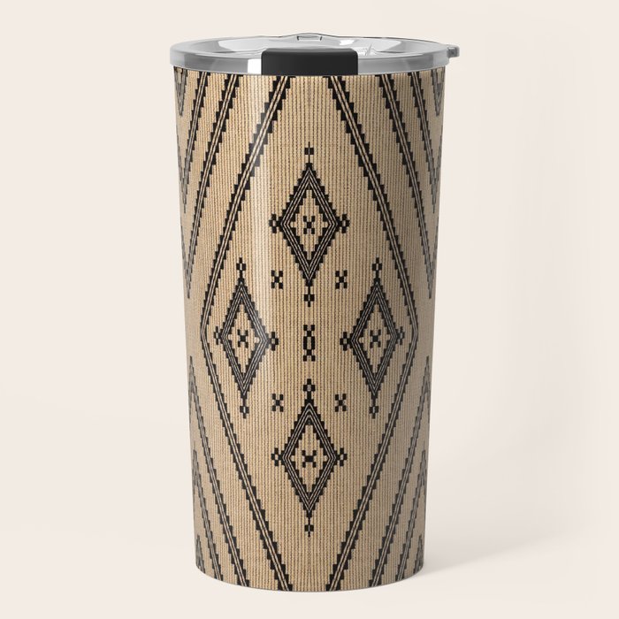 Traditional Bohemian African Moroccan Style  Travel Mug Gallery Image 1