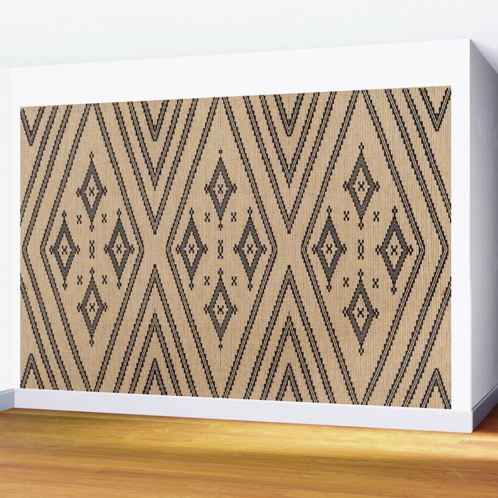 Traditional Bohemian African Moroccan Style  Wall Mural Gallery Image 2