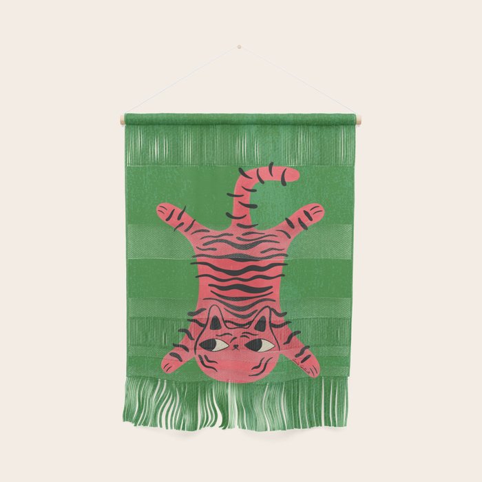 Silly Cat Rug Wall Hanging Gallery Image 1