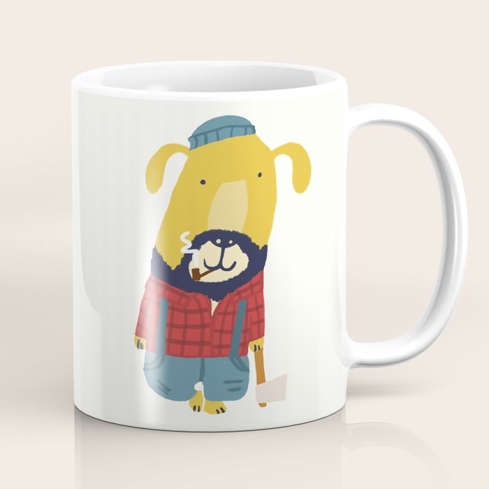 Rugged Roger - the lumberjack Coffee Mug Gallery Image 1