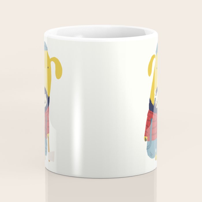 Rugged Roger - the lumberjack Coffee Mug Gallery Image 4
