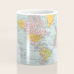 World Map Coffee Mug Gallery Image 4