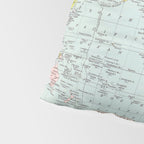 World Map Pillow Sham Gallery Image 4