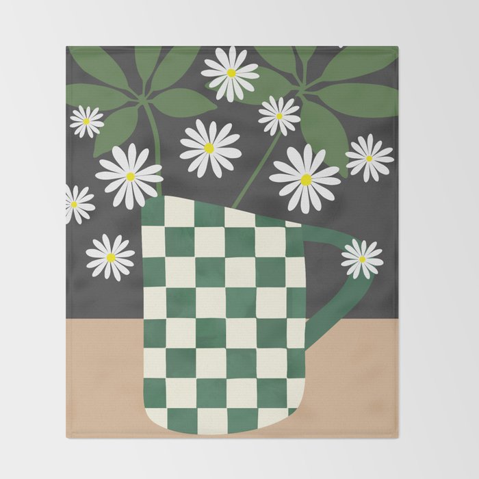 Daisy Daydreams 1 Throw Blanket Gallery Image 2