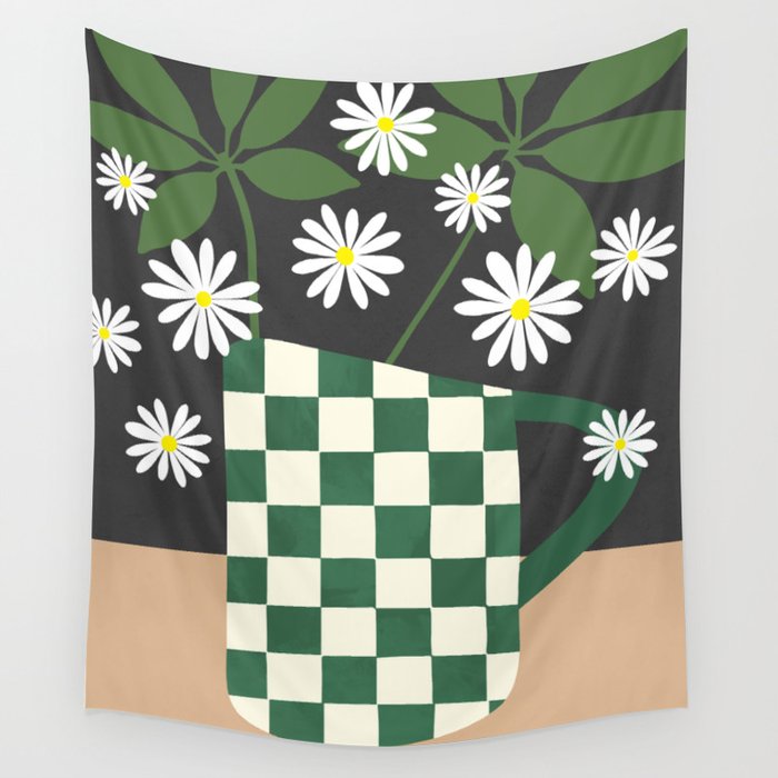 Daisy Daydreams 1 Wall Tapestry Gallery Image 1