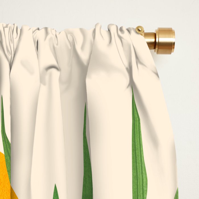 Mojave Morning Desert Landscape Window Curtain Gallery Image 2