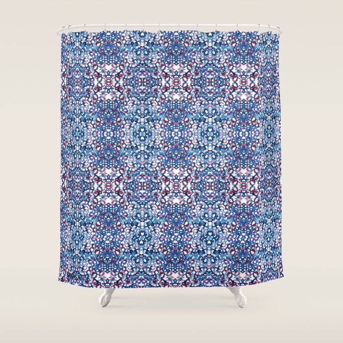Swirls Shower Curtain Gallery Image 1