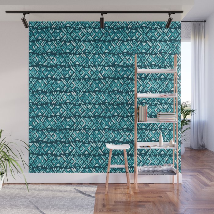 Sonoran Stripe - Oasis Wall Mural Gallery Image 1