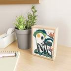 Abstract Female Figure 21 Mini Art Print Gallery Image 2