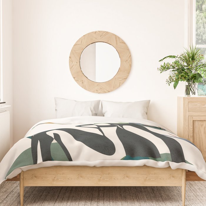 Abstract Female Figure 21 Duvet Cover Gallery Image 3