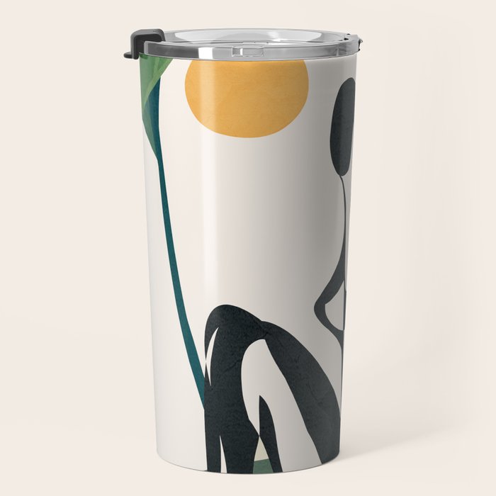 Abstract Female Figure 21 Travel Mug Gallery Image 3