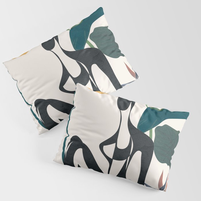 Abstract Female Figure 21 Pillow Sham Gallery Image 3