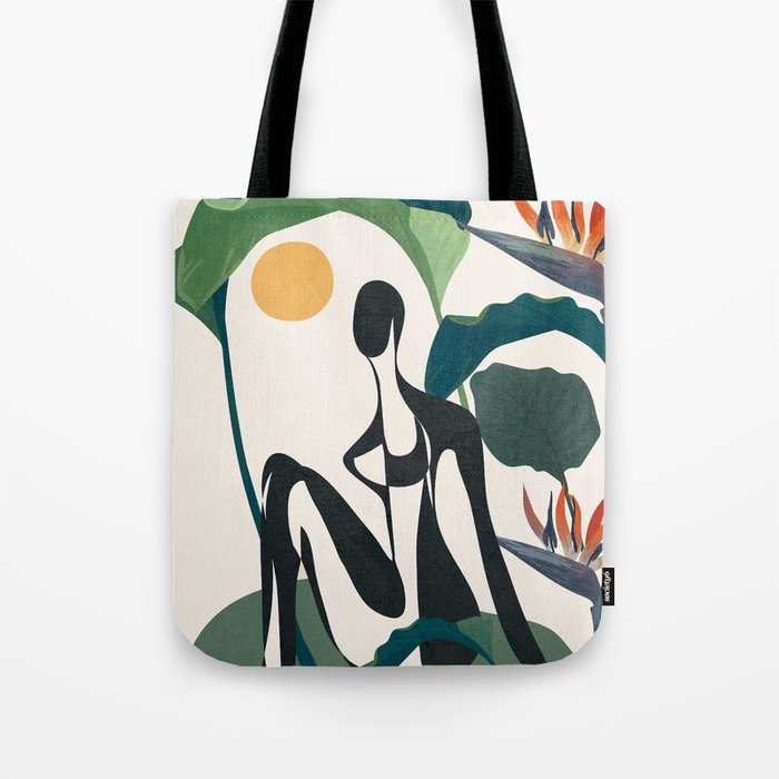 Abstract Female Figure 21 Tote Bag Gallery Image 1