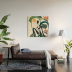 Abstract Female Figure 21 Wood Wall Art Gallery Image 2