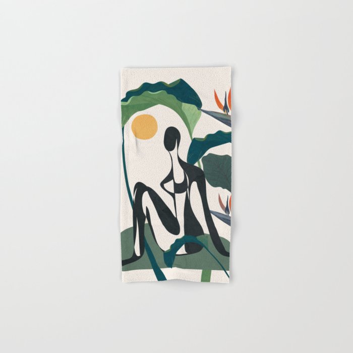 Abstract Female Figure 21 Towels Gallery Image 1