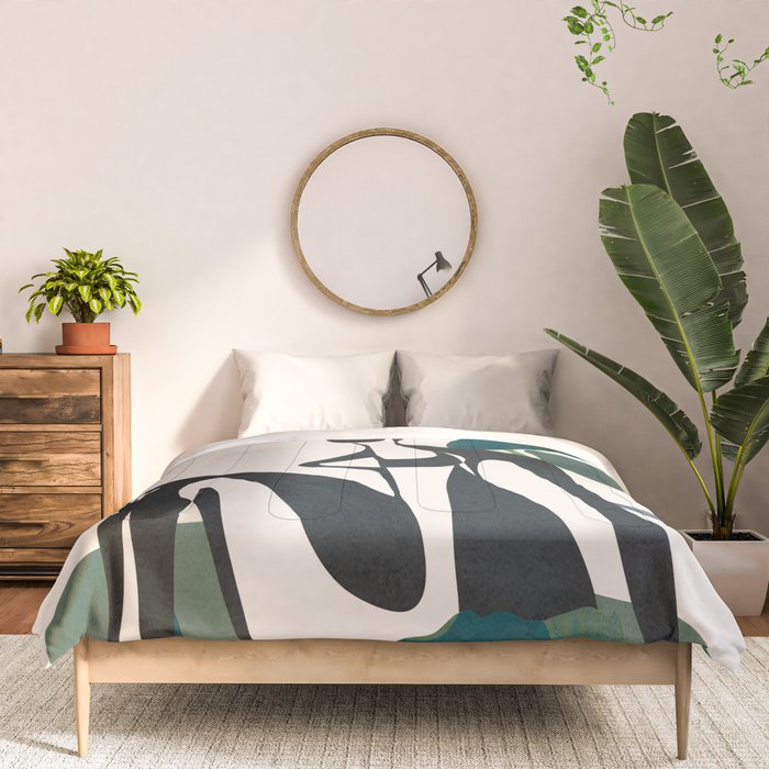 Abstract Female Figure 21 Comforter Gallery Image 3