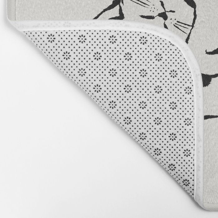 Sleeping Cat Bath Mat Gallery Image 2