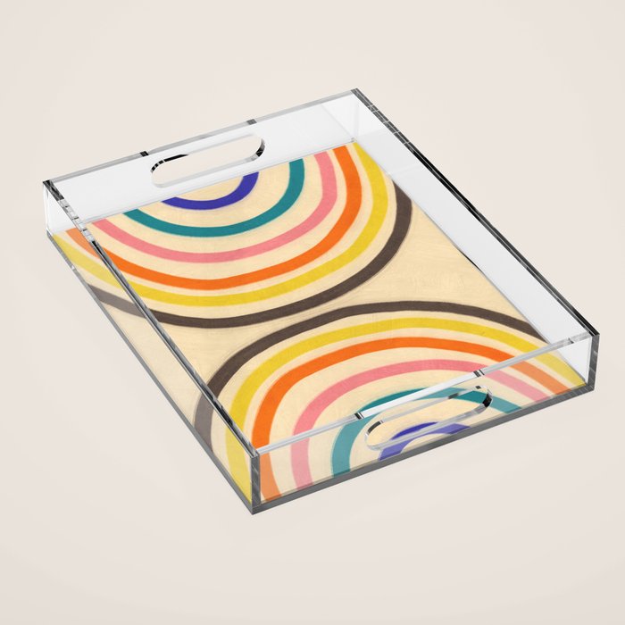 Chasing rainbows Acrylic Tray Gallery Image 1