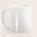 Rise And Shine Muted Green On Cream Coffee Mug Gallery Image 3