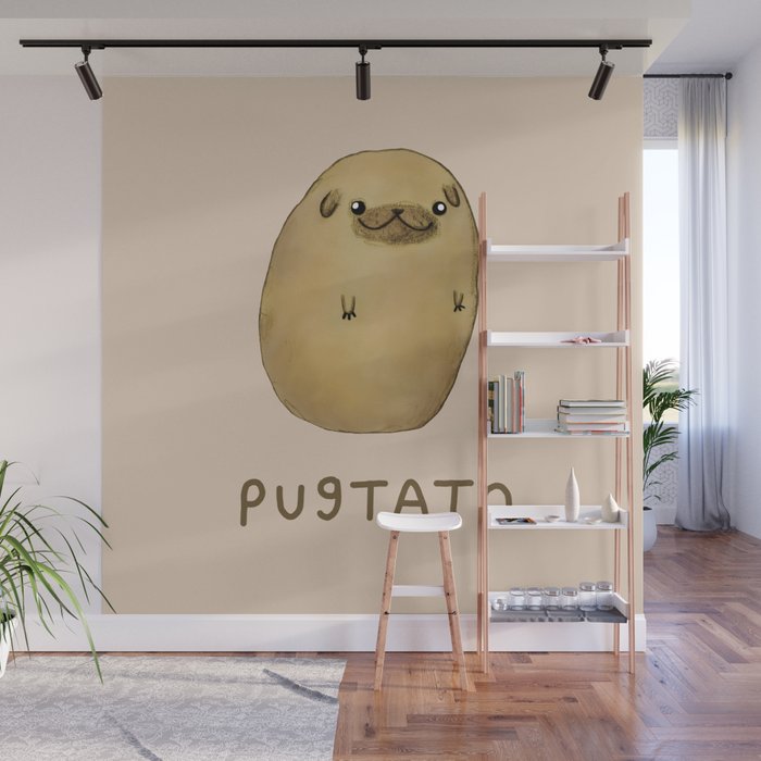 Pugtato Wall Mural Gallery Image 1