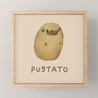 Pugtato Mini Art Print Gallery Image 1