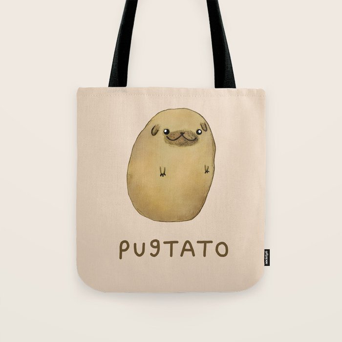 Pugtato Tote Bag Gallery Image 1