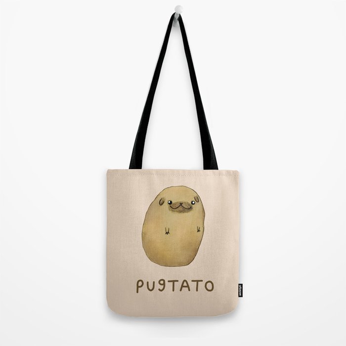 Pugtato Tote Bag Gallery Image 2