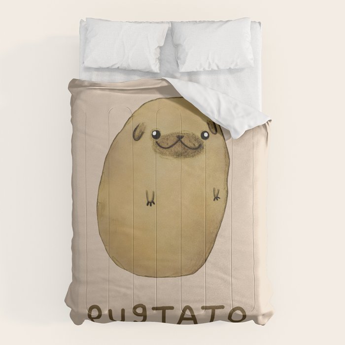 Pugtato Comforter Gallery Image 6