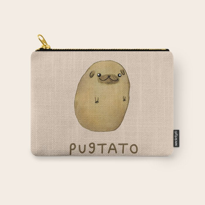 Pugtato Carry All Pouch Gallery Image 1