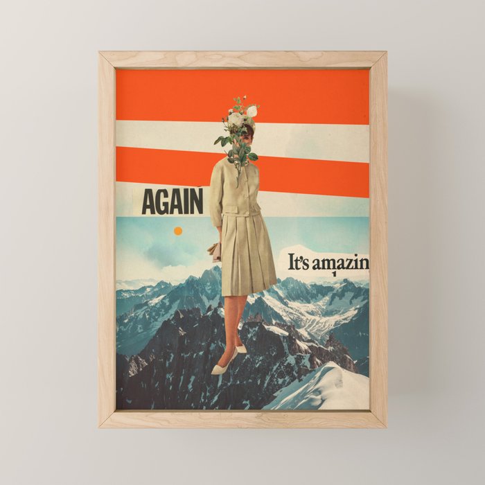Again, It's Amazing Mini Art Print Gallery Image 1