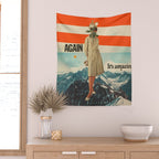 Again, It's Amazing Wall Tapestry Gallery Image 2